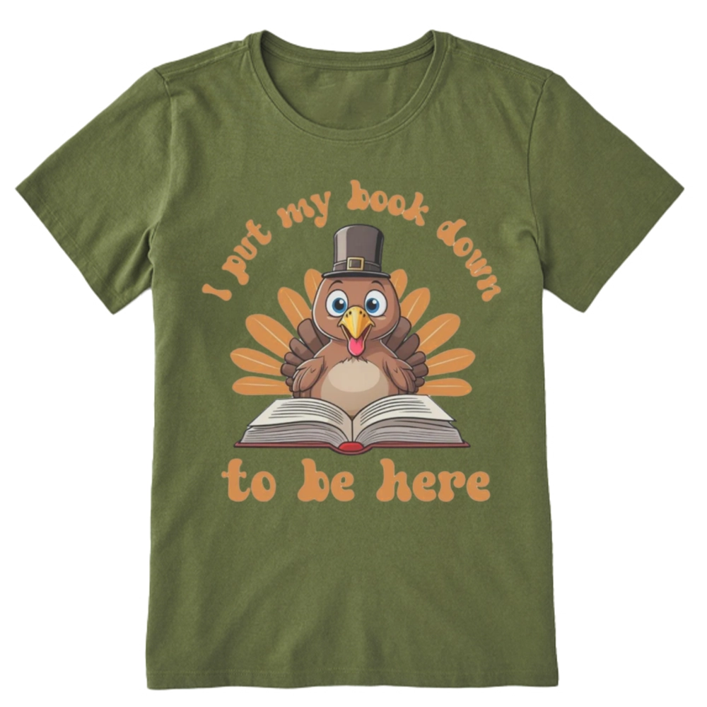Pagewings Funny Thanksgiving Book Unisex Classic T-shirt