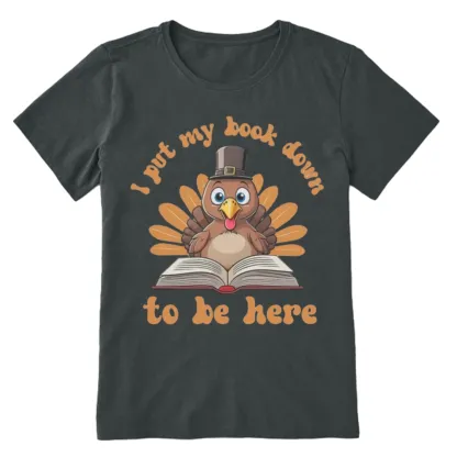 Pagewings Funny Thanksgiving Book Unisex Classic T-shirt