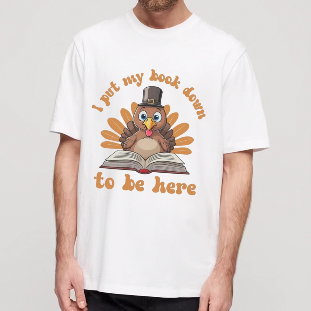 Pagewings Funny Thanksgiving Book Unisex Classic T-shirt