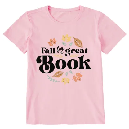 Pagewings Thanksgiving Fall For A Great Book Unisex Classic T-shirt