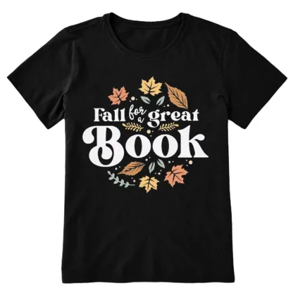 Pagewings Thanksgiving Fall For A Great Book Unisex Classic T-shirt