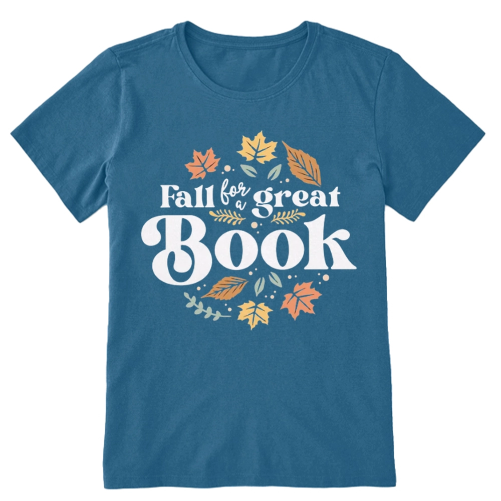 Pagewings Thanksgiving Fall For A Great Book Unisex Classic T-shirt