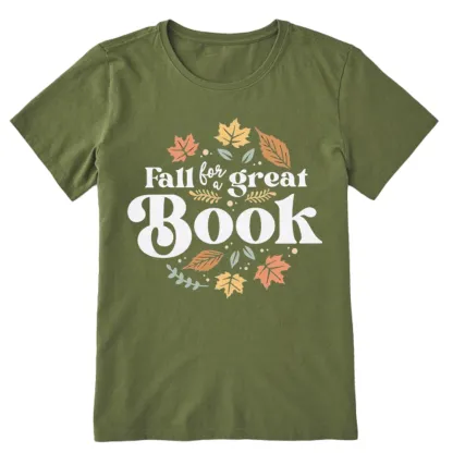 Pagewings Thanksgiving Fall For A Great Book Unisex Classic T-shirt