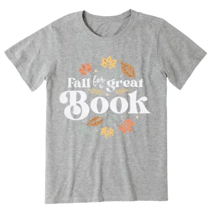 Pagewings Thanksgiving Fall For A Great Book Unisex Classic T-shirt