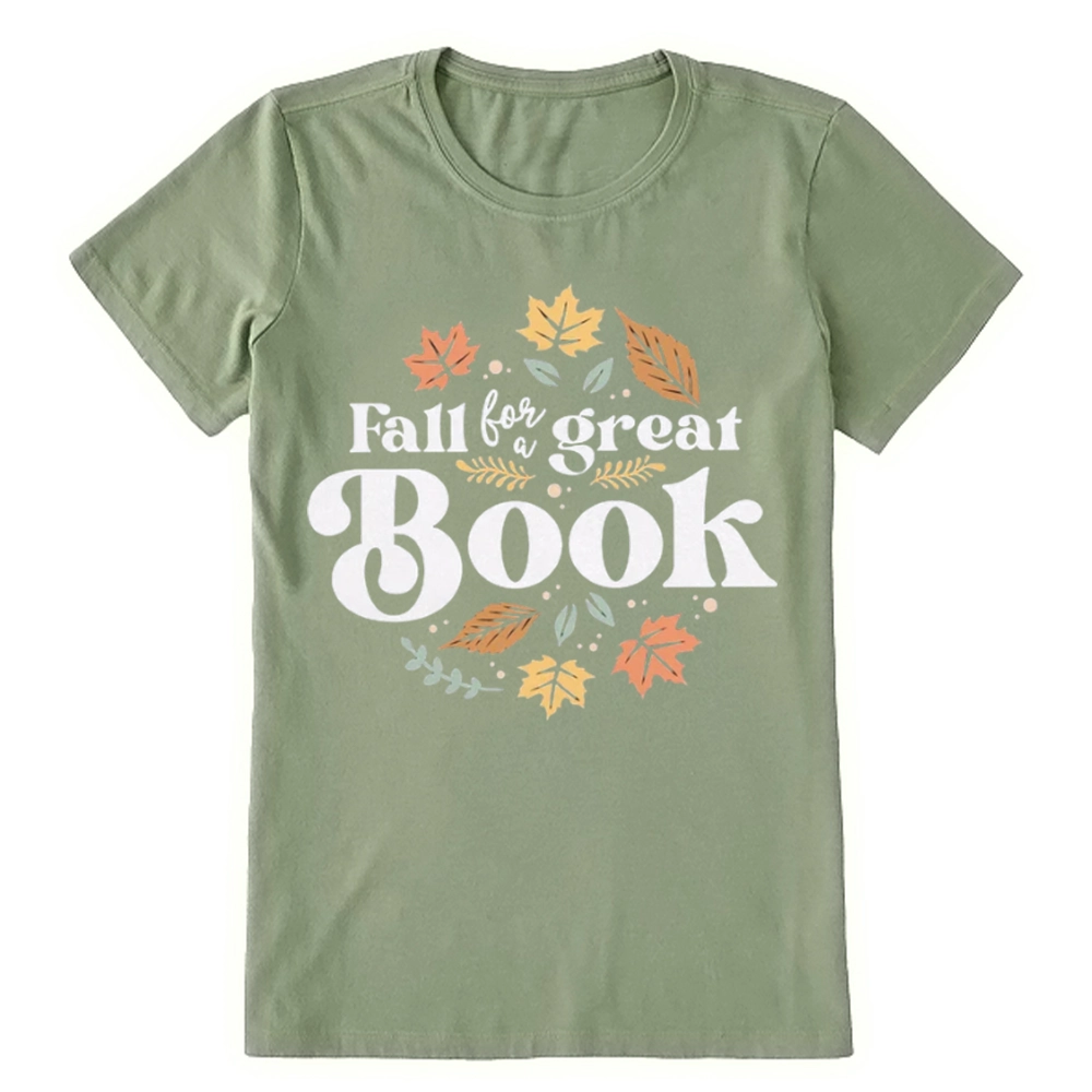 Pagewings Thanksgiving Fall For A Great Book Unisex Classic T-shirt