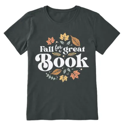Pagewings Thanksgiving Fall For A Great Book Unisex Classic T-shirt