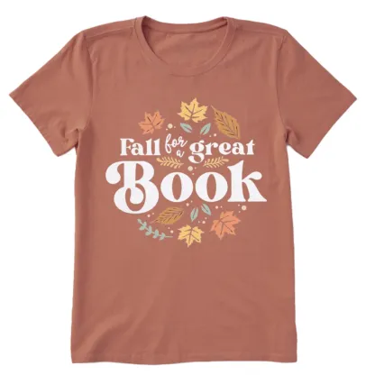 Pagewings Thanksgiving Fall For A Great Book Unisex Classic T-shirt