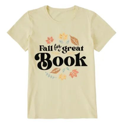 Pagewings Thanksgiving Fall For A Great Book Unisex Classic T-shirt