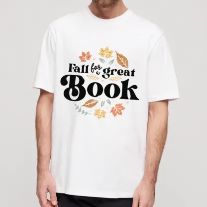 Pagewings Thanksgiving Fall For A Great Book Unisex Classic T-shirt