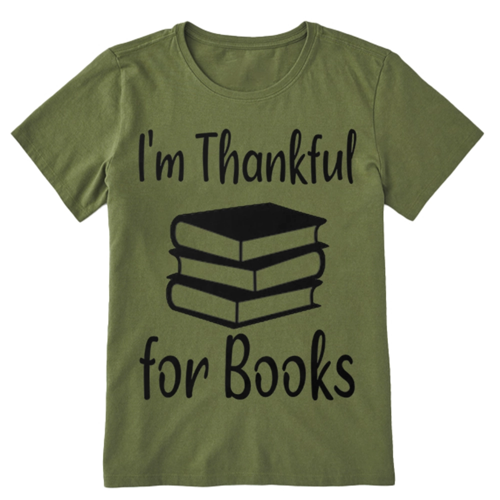Pagewings Thanksgiving I Am Thankful For Books Unisex Classic T-shirt