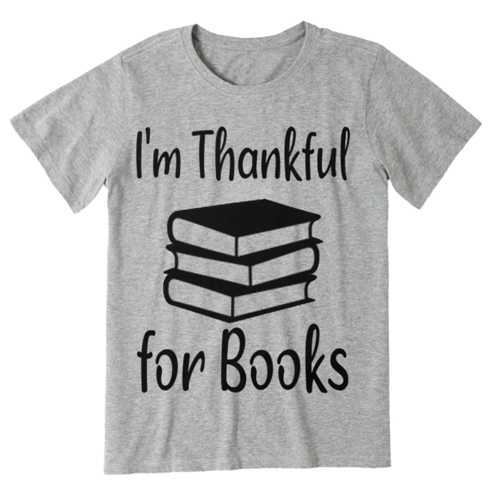 Pagewings Thanksgiving I Am Thankful For Books Unisex Classic T-shirt