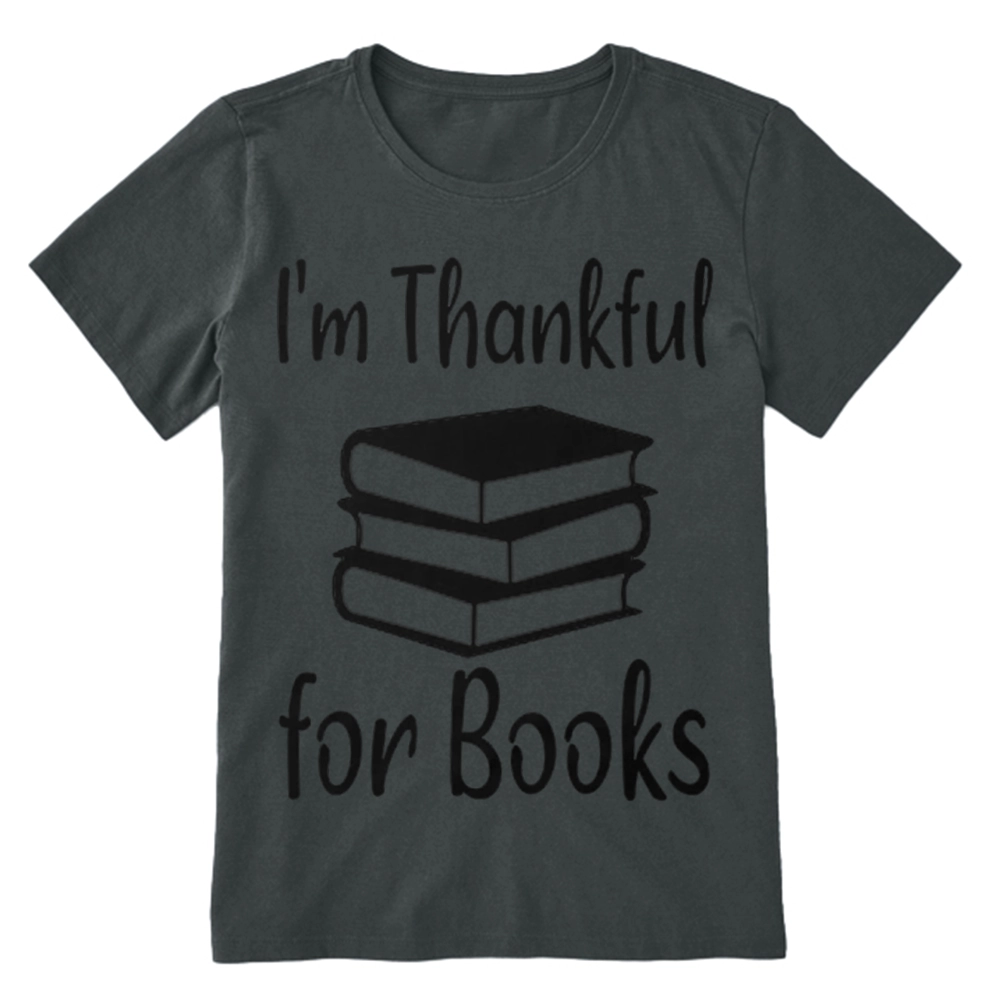 Pagewings Thanksgiving I Am Thankful For Books Unisex Classic T-shirt