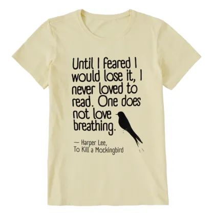Pagewings To Kill a Mockingbird Reading Quote Unisex Classic T-shirt