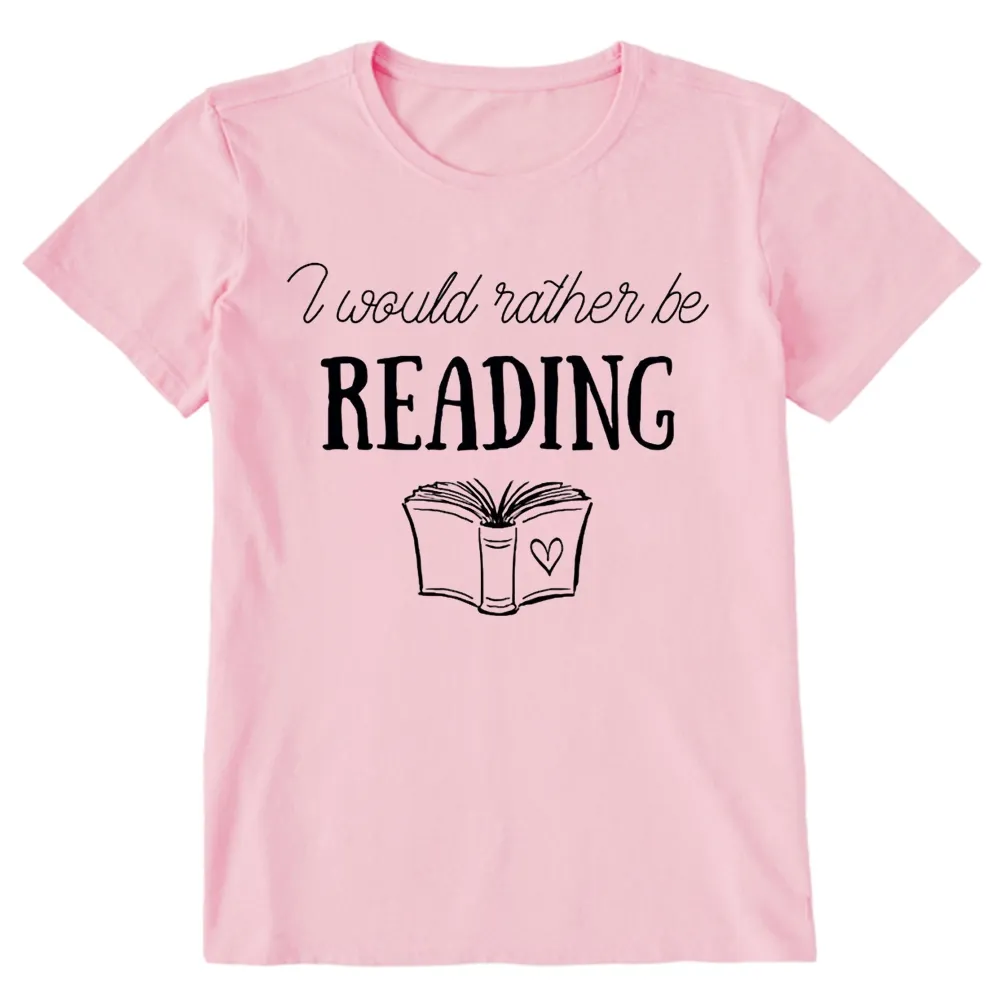 Pagewings I Would Rather Be Reading Unisex Classic T-shirt