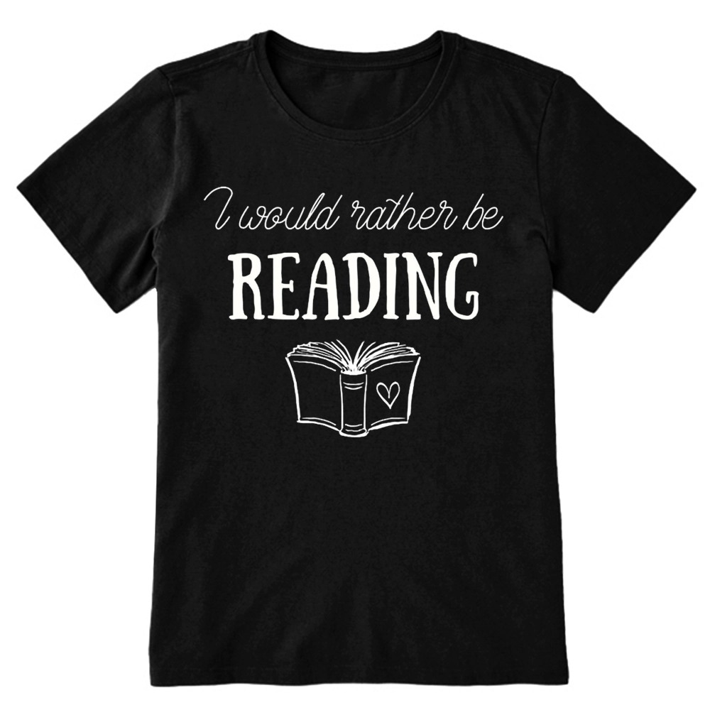 Pagewings I Would Rather Be Reading Unisex Classic T-shirt