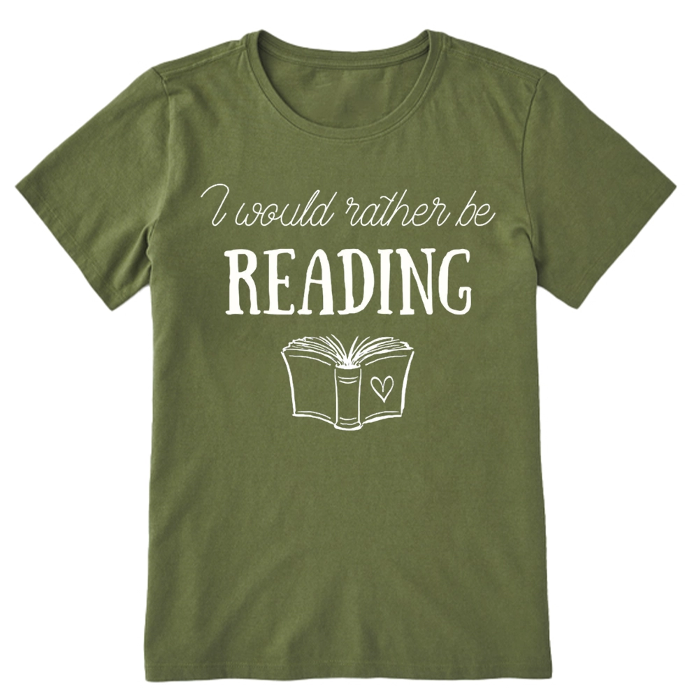 Pagewings I Would Rather Be Reading Unisex Classic T-shirt