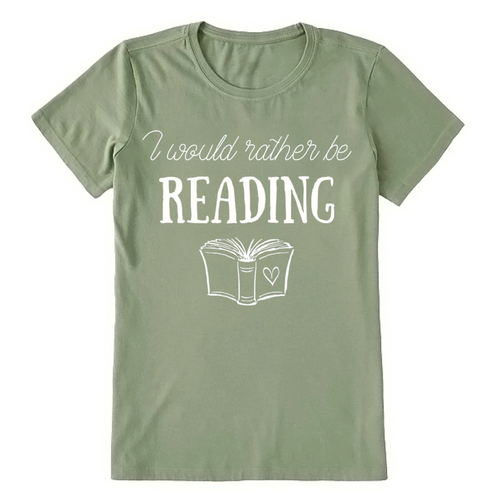 Pagewings I Would Rather Be Reading Unisex Classic T-shirt