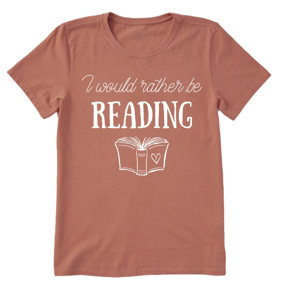 Pagewings I Would Rather Be Reading Unisex Classic T-shirt
