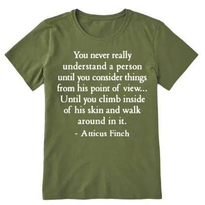 Pagewings You Never Really Understand A Person Unisex Classic T-shirt