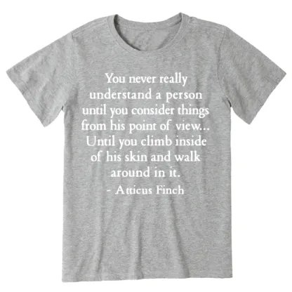 Pagewings You Never Really Understand A Person Unisex Classic T-shirt