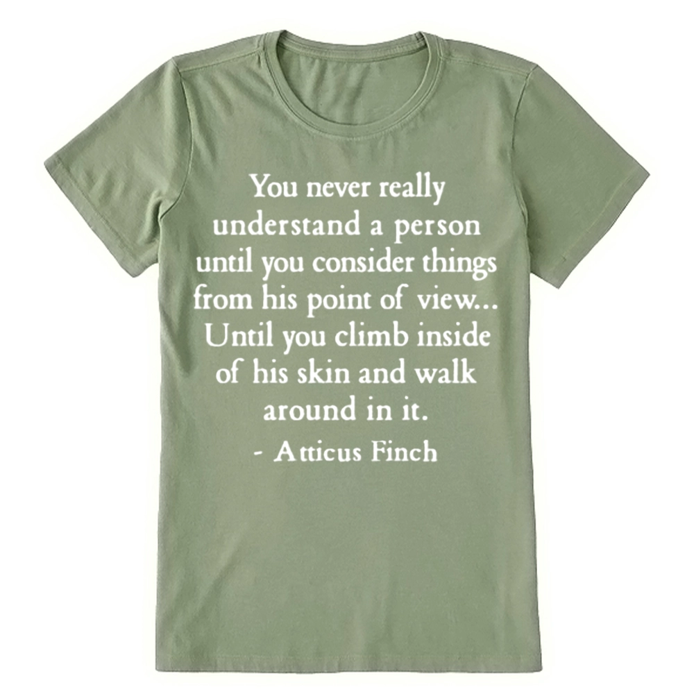 Pagewings You Never Really Understand A Person Unisex Classic T-shirt