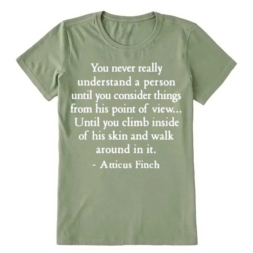 Pagewings You Never Really Understand A Person Unisex Classic T-shirt