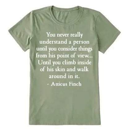 Pagewings You Never Really Understand A Person Unisex Classic T-shirt