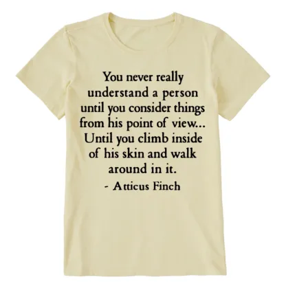 Pagewings You Never Really Understand A Person Unisex Classic T-shirt