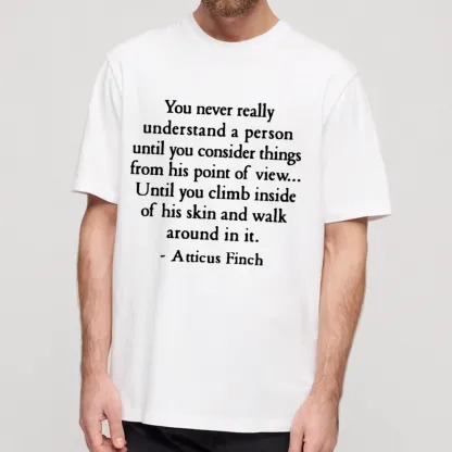 Pagewings You Never Really Understand A Person Unisex Classic T-shirt