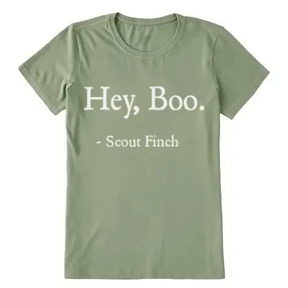 Pagewings HEY BOO Unisex Classic T-shirt