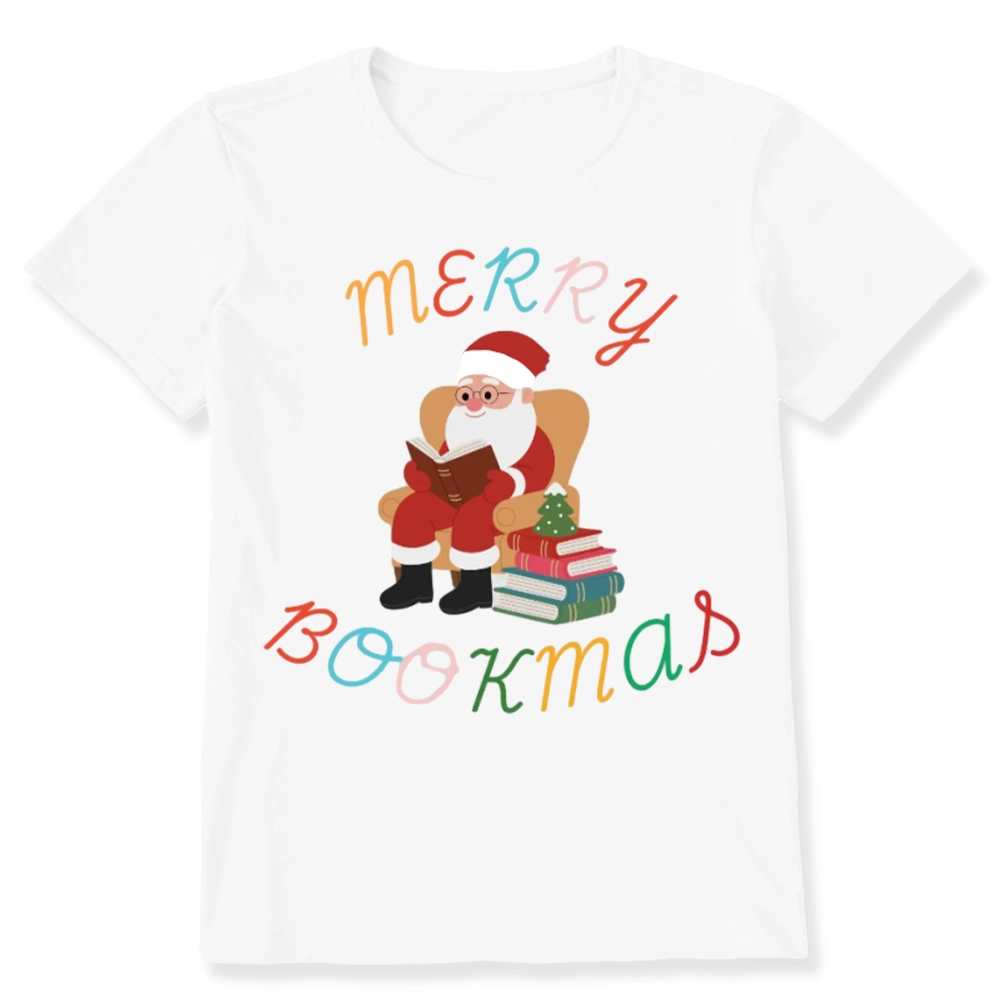 Pagewings Merry Bookmas Christmas Unisex Classic T-shirt