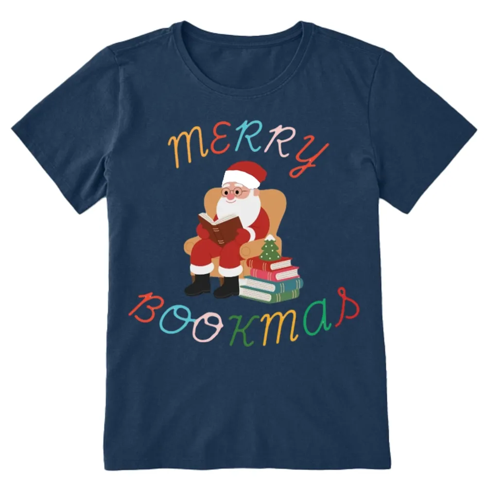 Pagewings Merry Bookmas Christmas Unisex Classic T-shirt