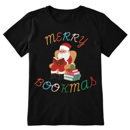 Pagewings Merry Bookmas Christmas Unisex Classic T-shirt