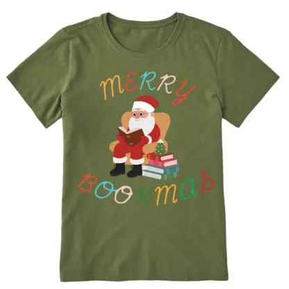 Pagewings Merry Bookmas Christmas Unisex Classic T-shirt