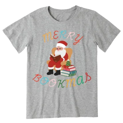 Pagewings Merry Bookmas Christmas Unisex Classic T-shirt