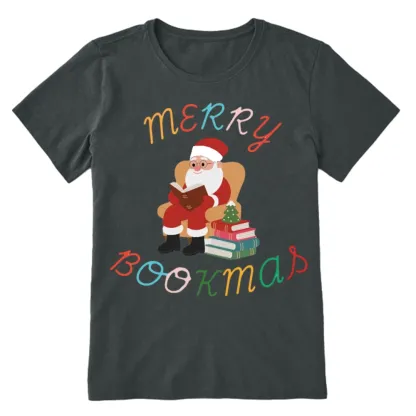 Pagewings Merry Bookmas Christmas Unisex Classic T-shirt