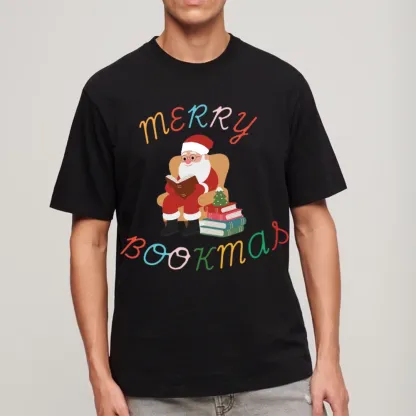 Pagewings Merry Bookmas Christmas Unisex Classic T-shirt
