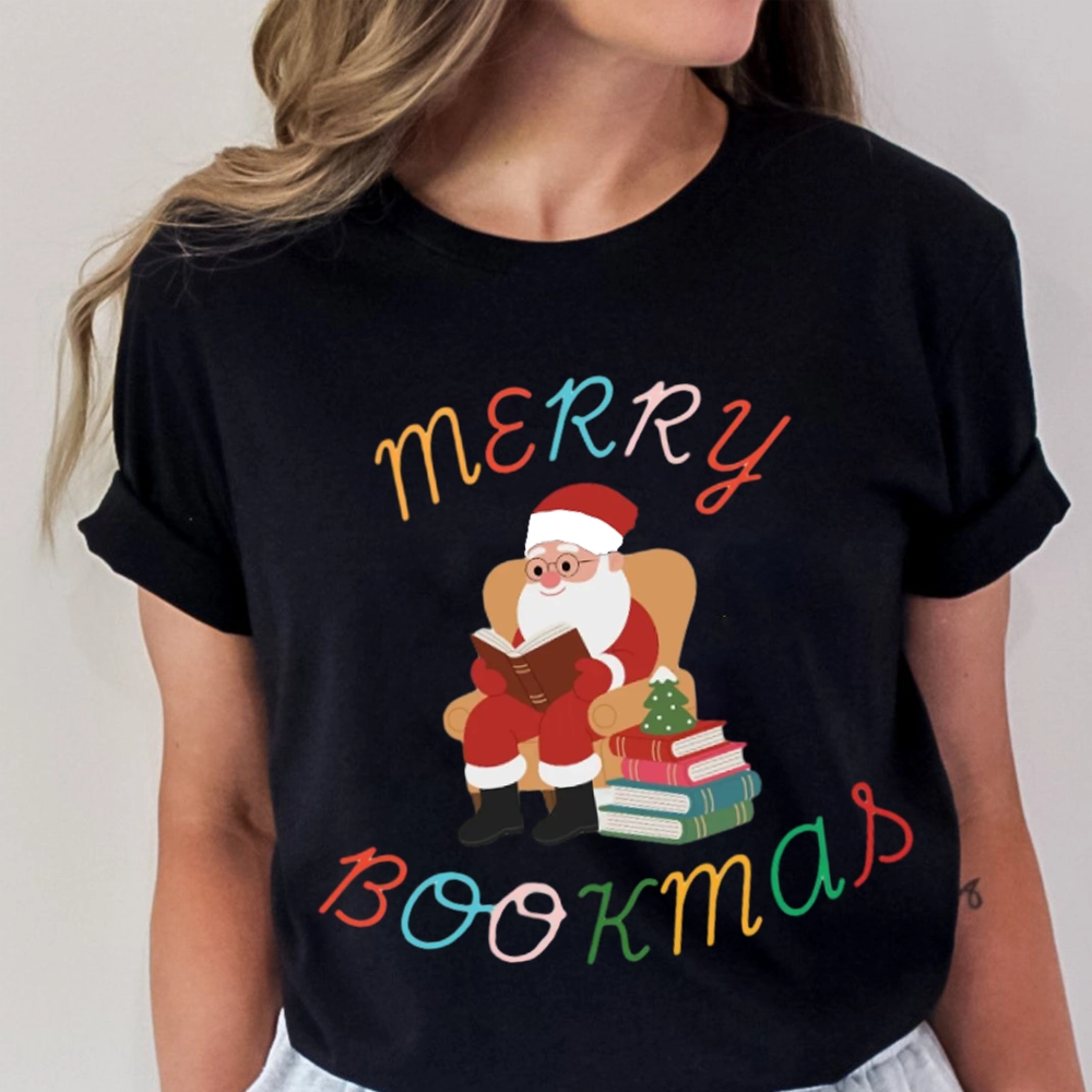 Pagewings Merry Bookmas Christmas Unisex Classic T-shirt