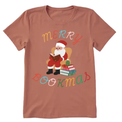 Pagewings Merry Bookmas Christmas Unisex Classic T-shirt