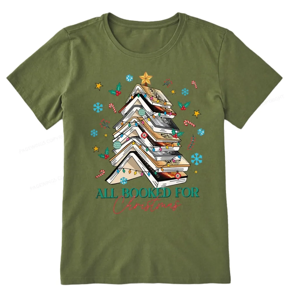 Pagewings All Booked For Christmas Unisex Classic T-shirt