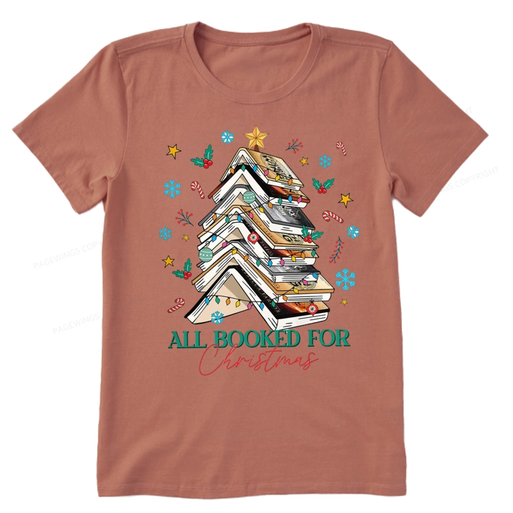 Pagewings All Booked For Christmas Unisex Classic T-shirt