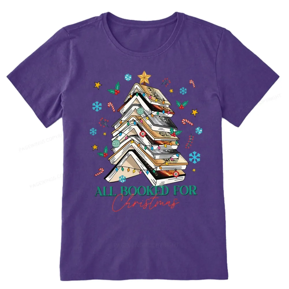 Pagewings All Booked For Christmas Unisex Classic T-shirt