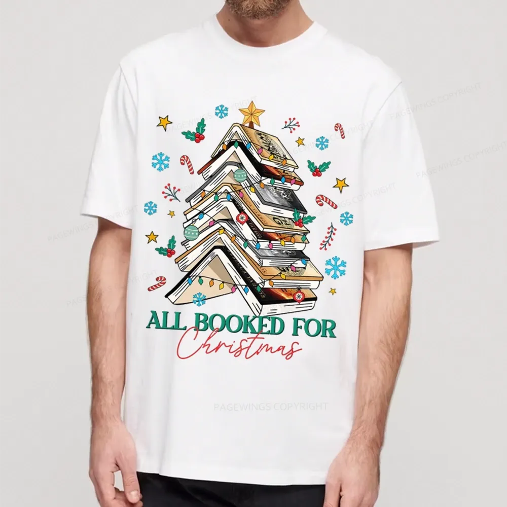 Pagewings All Booked For Christmas Unisex Classic T-shirt