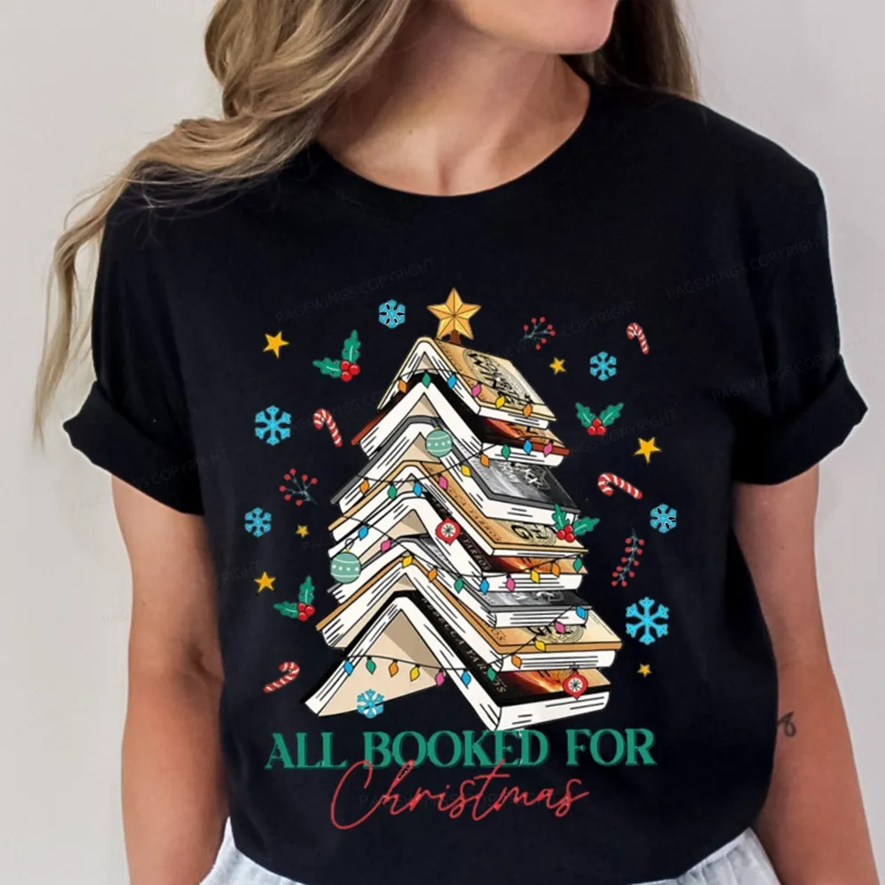 Pagewings All Booked For Christmas Unisex Classic T-shirt