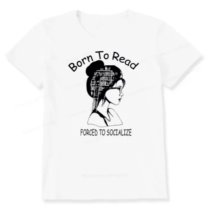 Pagewings Born To Read Unisex Classic T-shirt