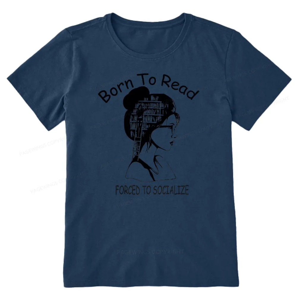 Pagewings Born To Read Unisex Classic T-shirt
