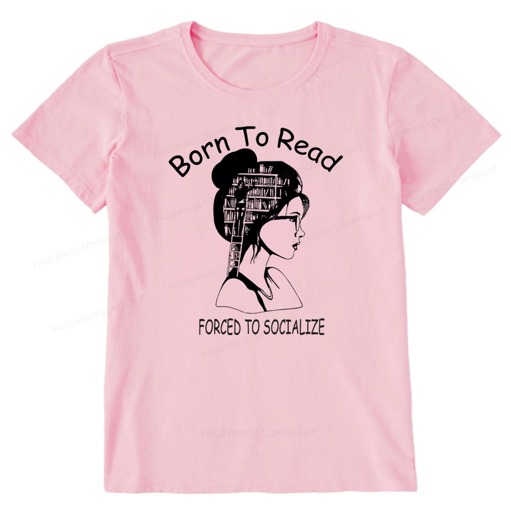 Pagewings Born To Read Unisex Classic T-shirt