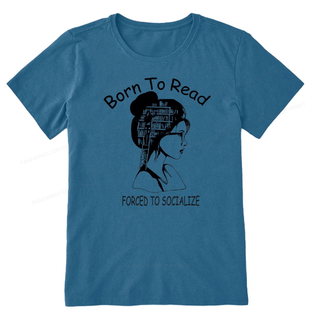 Pagewings Born To Read Unisex Classic T-shirt