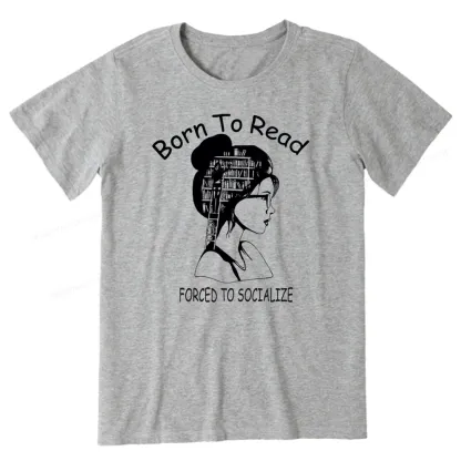 Pagewings Born To Read Unisex Classic T-shirt