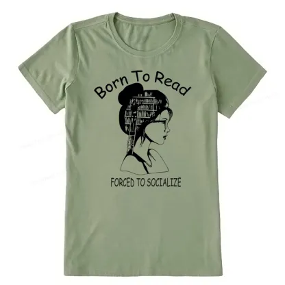 Pagewings Born To Read Unisex Classic T-shirt